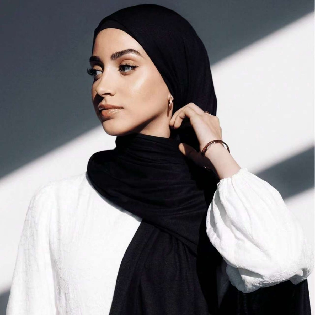 Head Wrap Turban - Kadınlar İçin Başörtüsü Khimar Bayram Başörtüsü