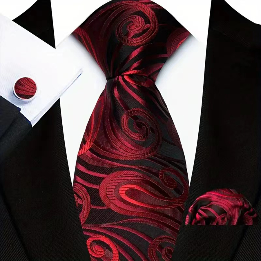 Erkekler İçin Yeni Kırmızı Koy - Pocket Square Set incelemesi ve fiyatı