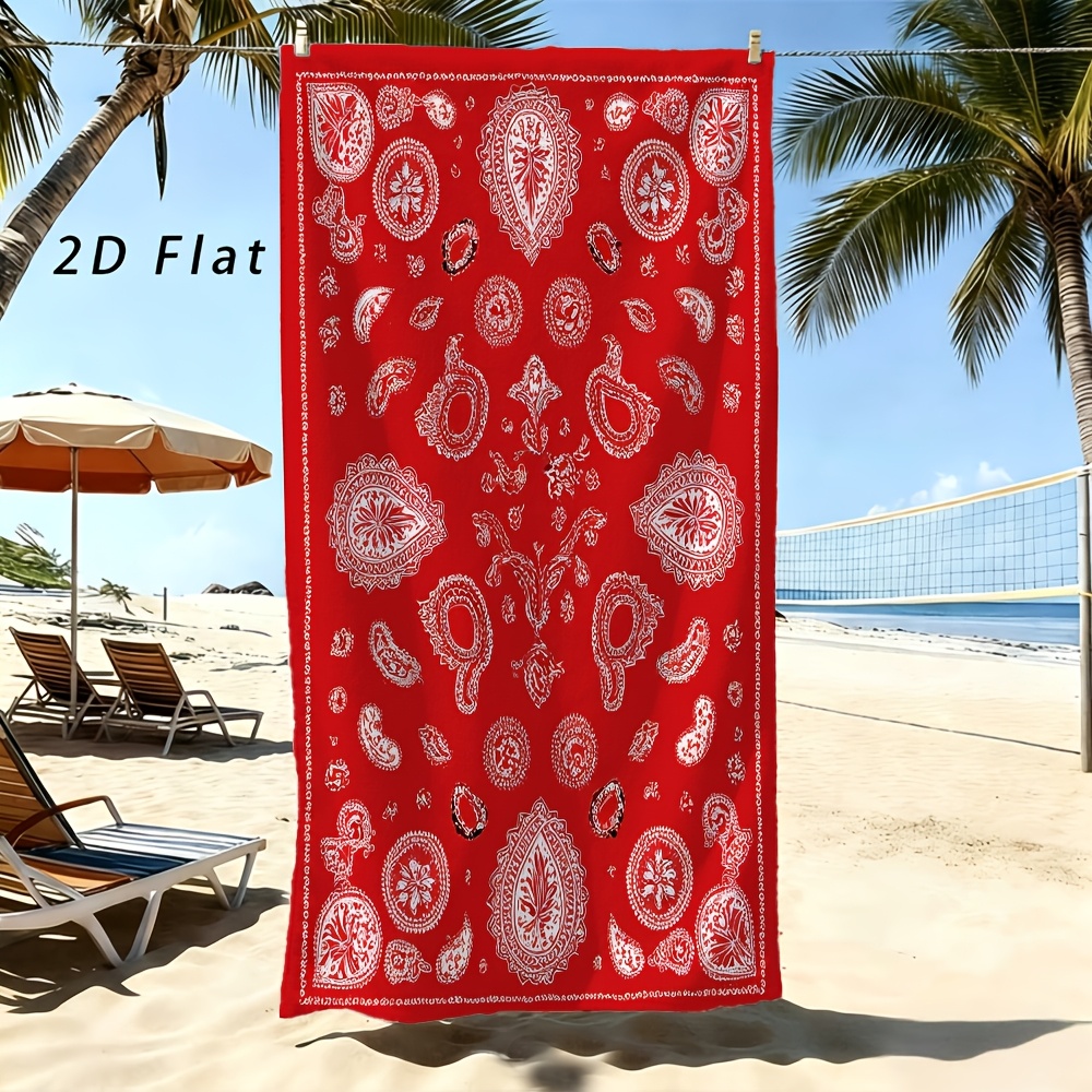 Klasik Bandana Plaj Havlusu Pa - Woven Scarf Blanket incelemesi ve fiyatı