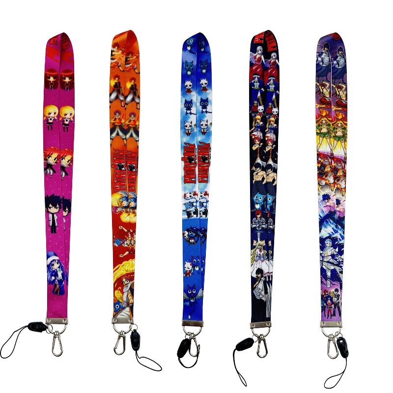 5 adet Fairy Tail Anime Perife - Lanyard Badge Holder incelemesi ve fiyatı