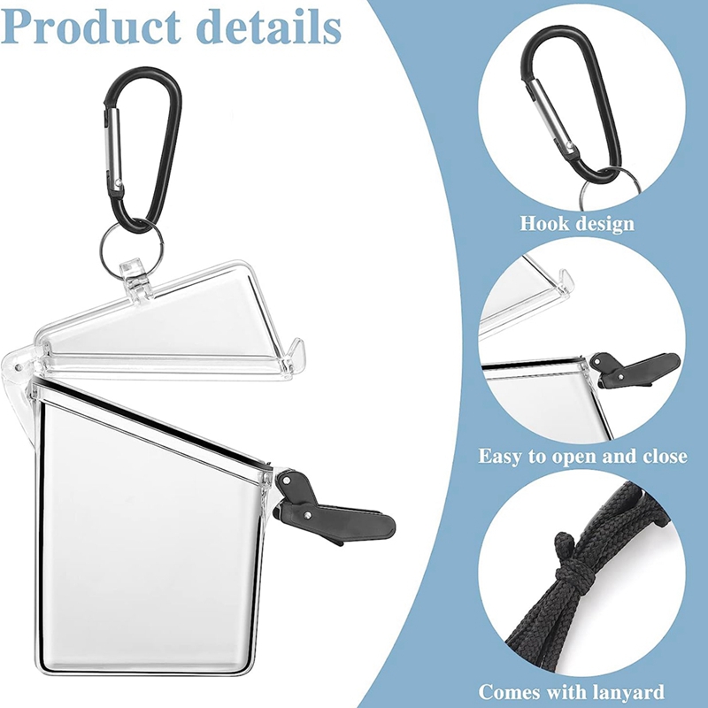 3'lü Paket Su Geçirmez Kimlik  - Lanyard Badge Holder incelemesi ve fiyatı