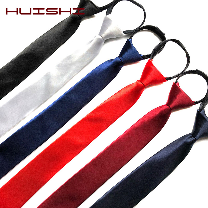 HUISHI Erkek Fermuar Kravat Sı - Skinny Tie Men incelemesi ve fiyatı