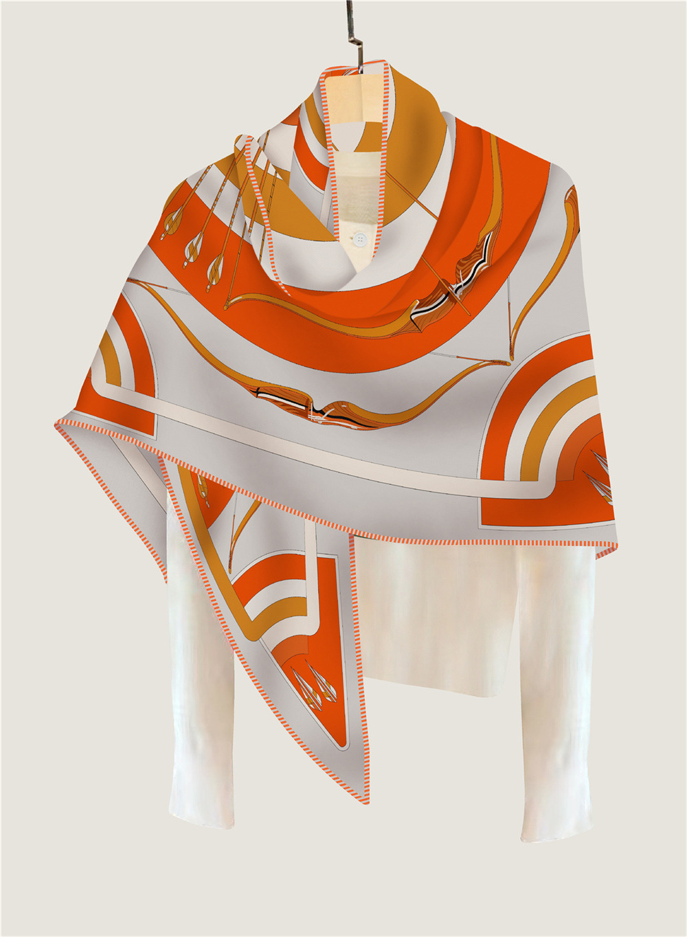 Üçgen Kaşmir İpek Eşarp Lüks K - Pashmina Wrap Large incelemesi ve fiyatı