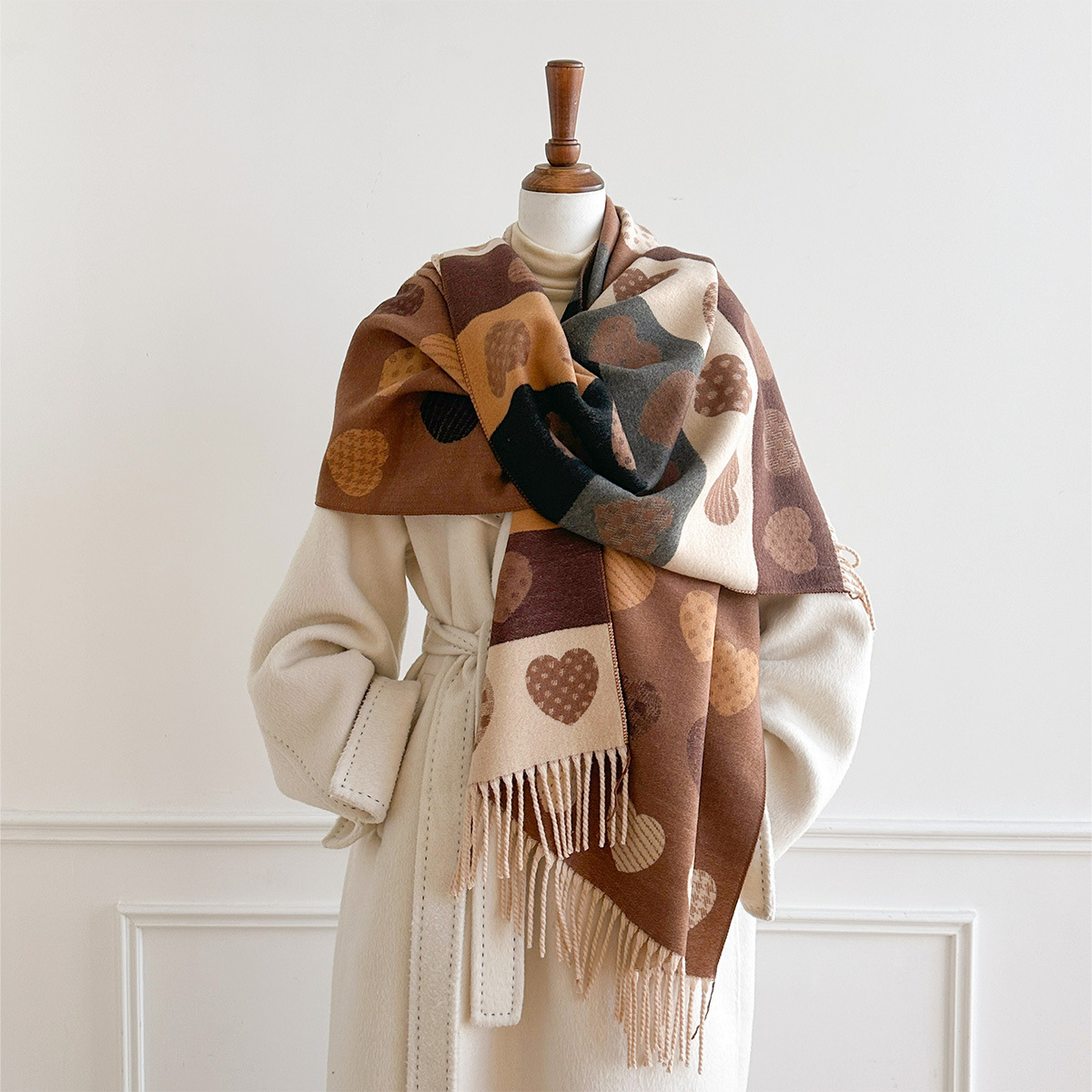 Kadınlar için İmitasyon Kaşmir - Pashmina Wrap Large incelemesi ve fiyatı