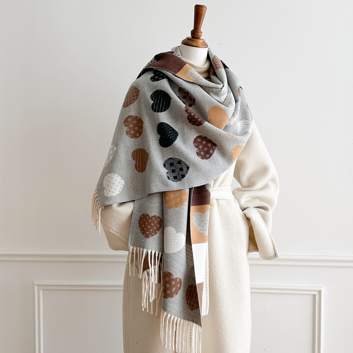 Kadınlar için İmitasyon Kaşmir - Pashmina Wrap Large incelemesi ve fiyatı