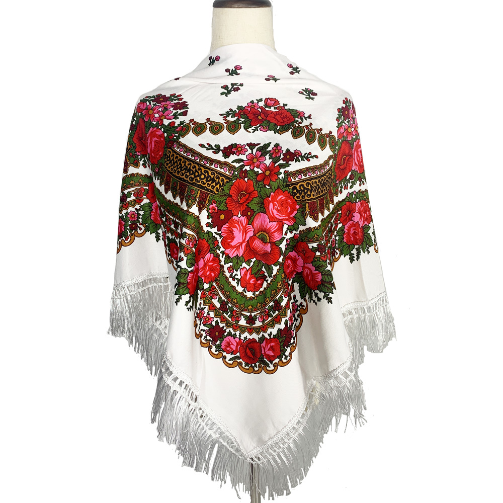 120*120cm Retro Çiçek Baskılı  - Bandana Cotton incelemesi ve fiyatı