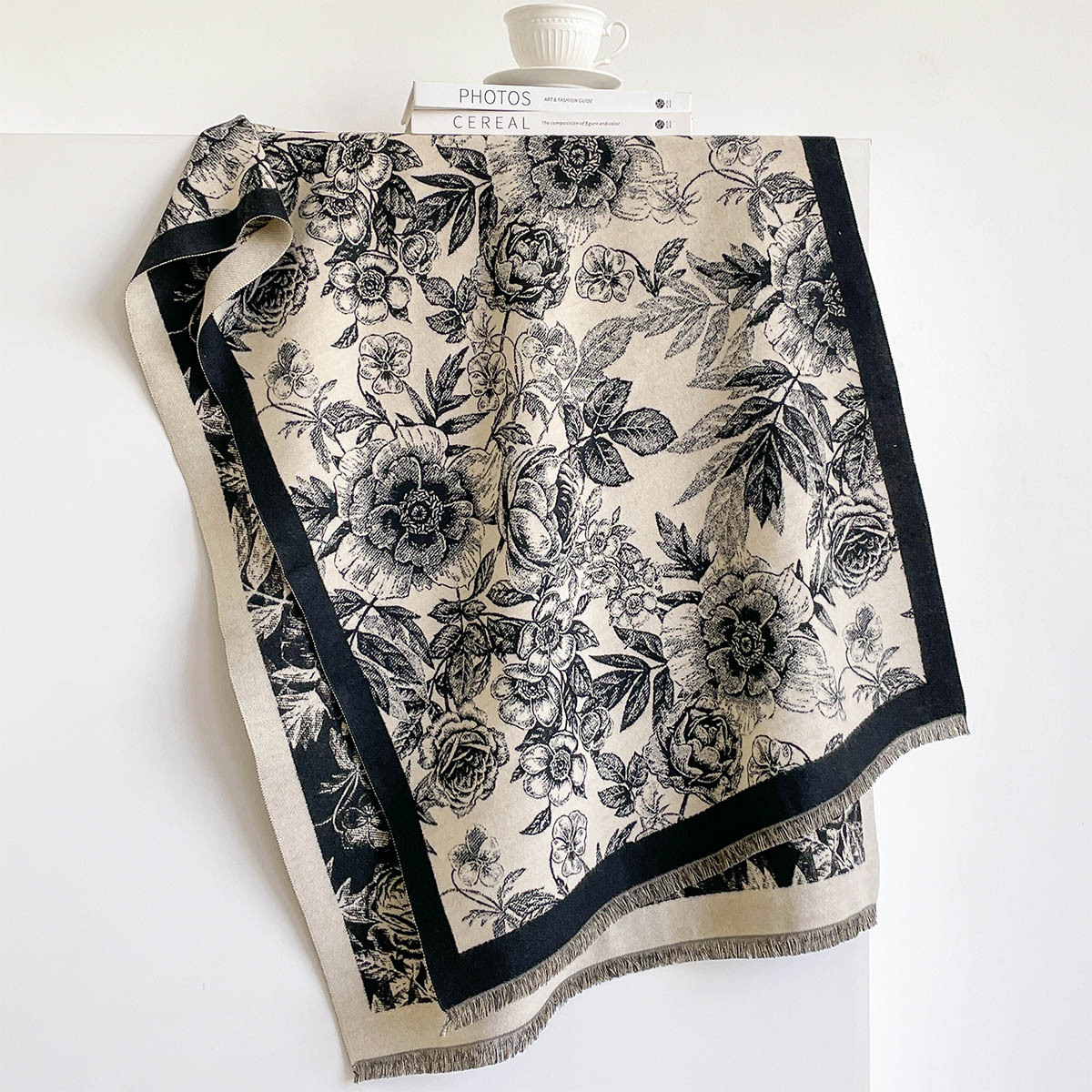İmitasyon Kaşmir Eşarp Kadınla - Pashmina Wrap Large incelemesi ve fiyatı