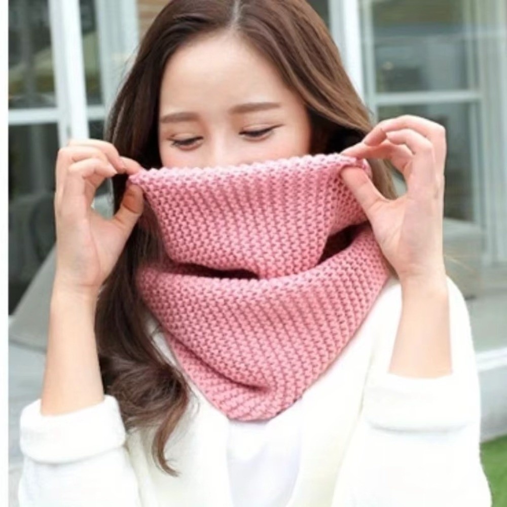 Sıcak Düz Renk Sonsuz Döngü Eş - Infinity Scarf Knit incelemesi ve fiyatı