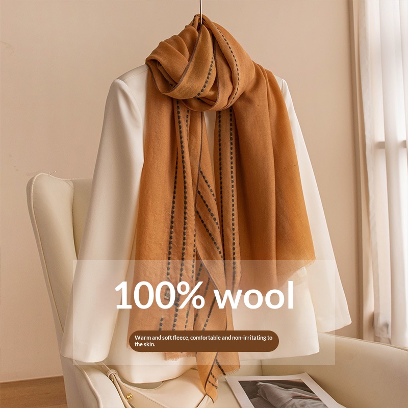 %100 Yün Eşarp Ultra Yumuşak B - Pashmina Wrap Large incelemesi ve fiyatı