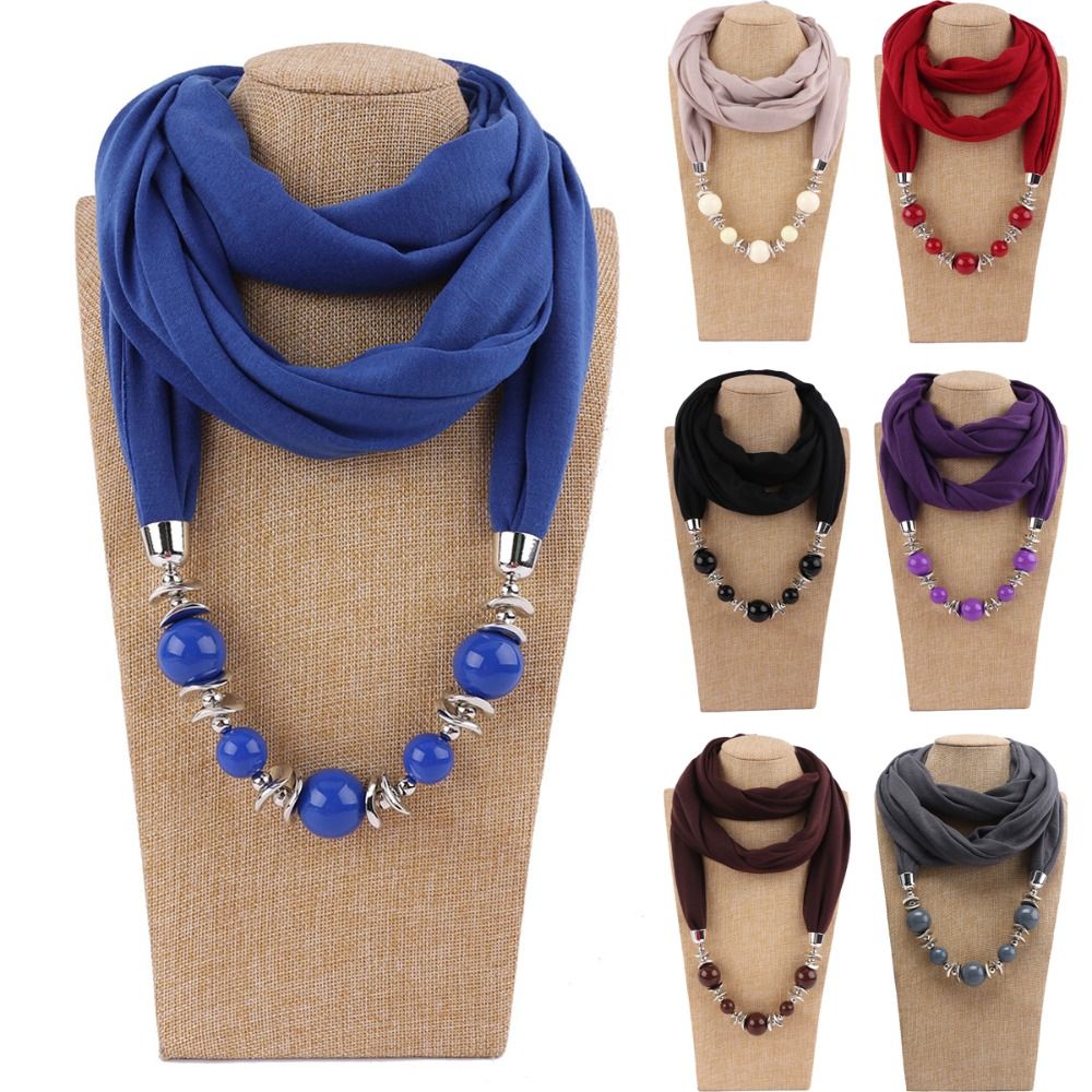 Yeni Şifon Eşarp Boncuklu Düz  - Infinity Scarf Knit incelemesi ve fiyatı
