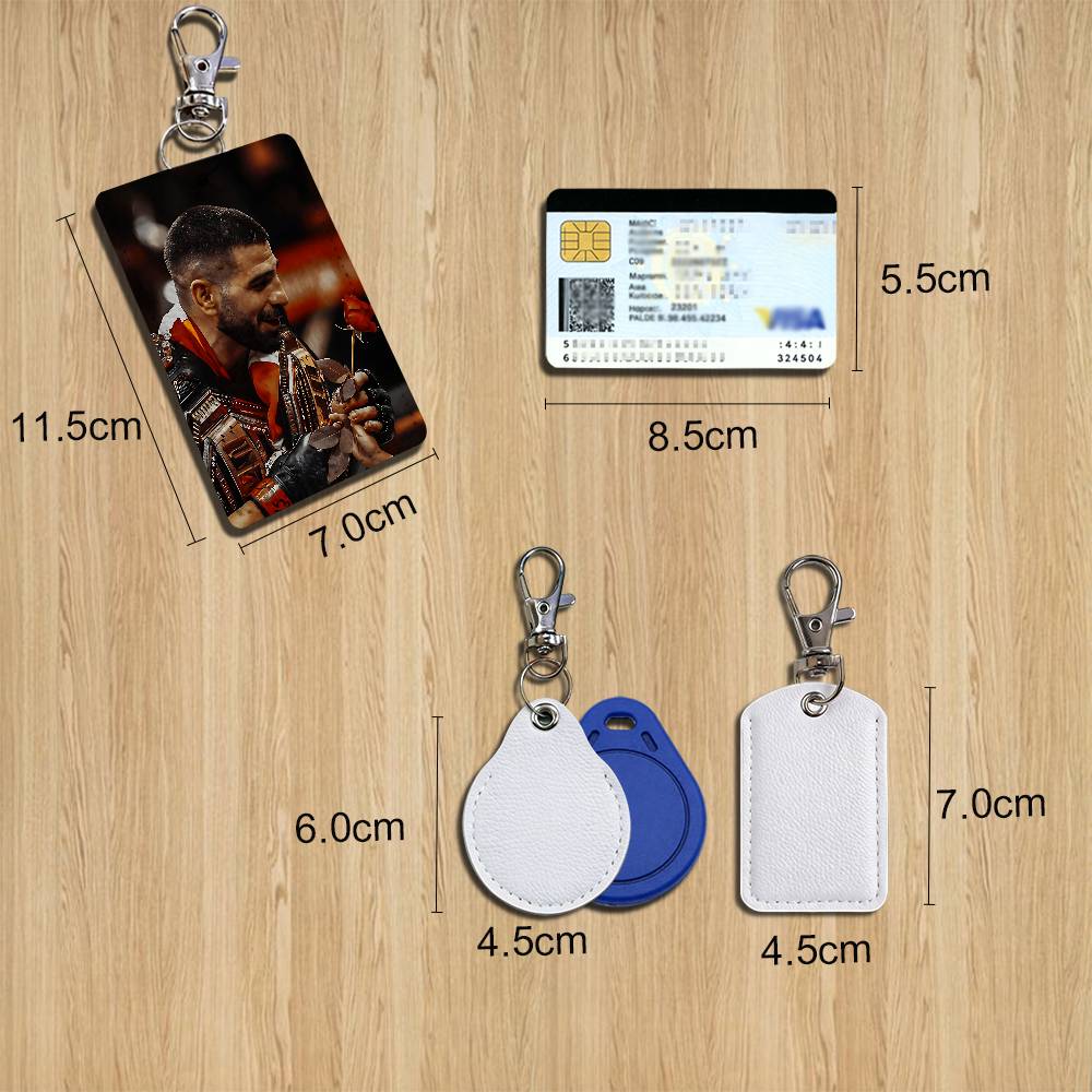 Ilia Topuria Deri Anahtarlık R - Lanyard Badge Holder incelemesi ve fiyatı