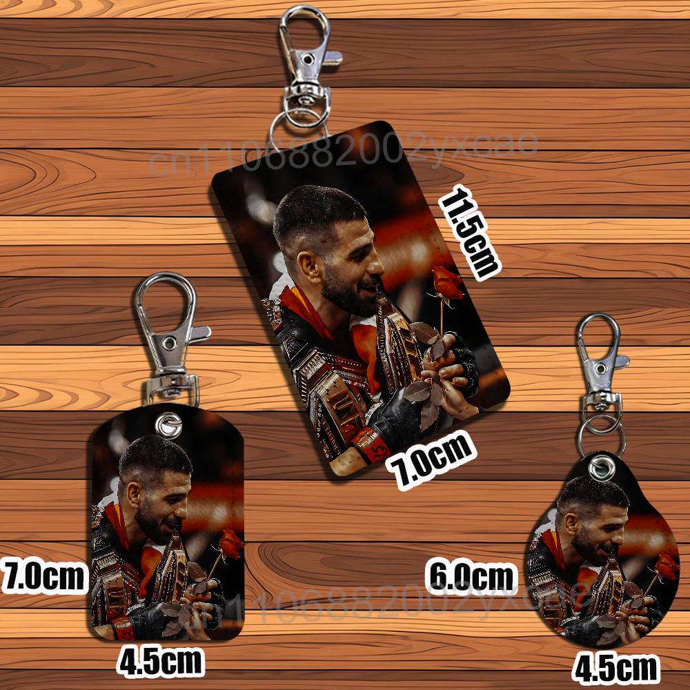 Ilia Topuria Deri Anahtarlık R - Lanyard Badge Holder incelemesi ve fiyatı